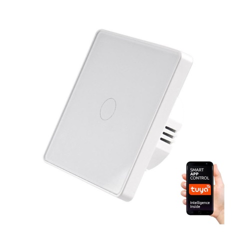 Сенсорний вимикач однополюсний SMART 800W/230V Wi-Fi Tuya