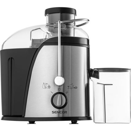 Сенкор - Соковижималка 400W/230V матовий хром/чорний