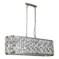 Серчлайт - Люстра на ланцюгу БІЖУ 8хЕ14/40Вт/230В