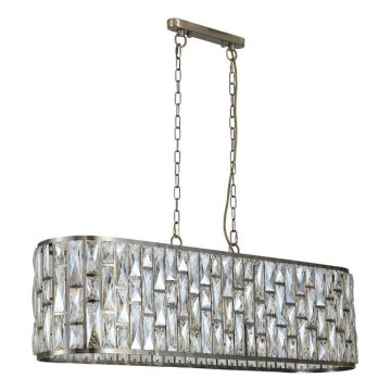 Серчлайт - Люстра на ланцюгу БІЖУ 8хЕ14/40Вт/230В