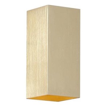 Серчлайт - Настінний світильник DON 2xGU10/10W/230V золотистий