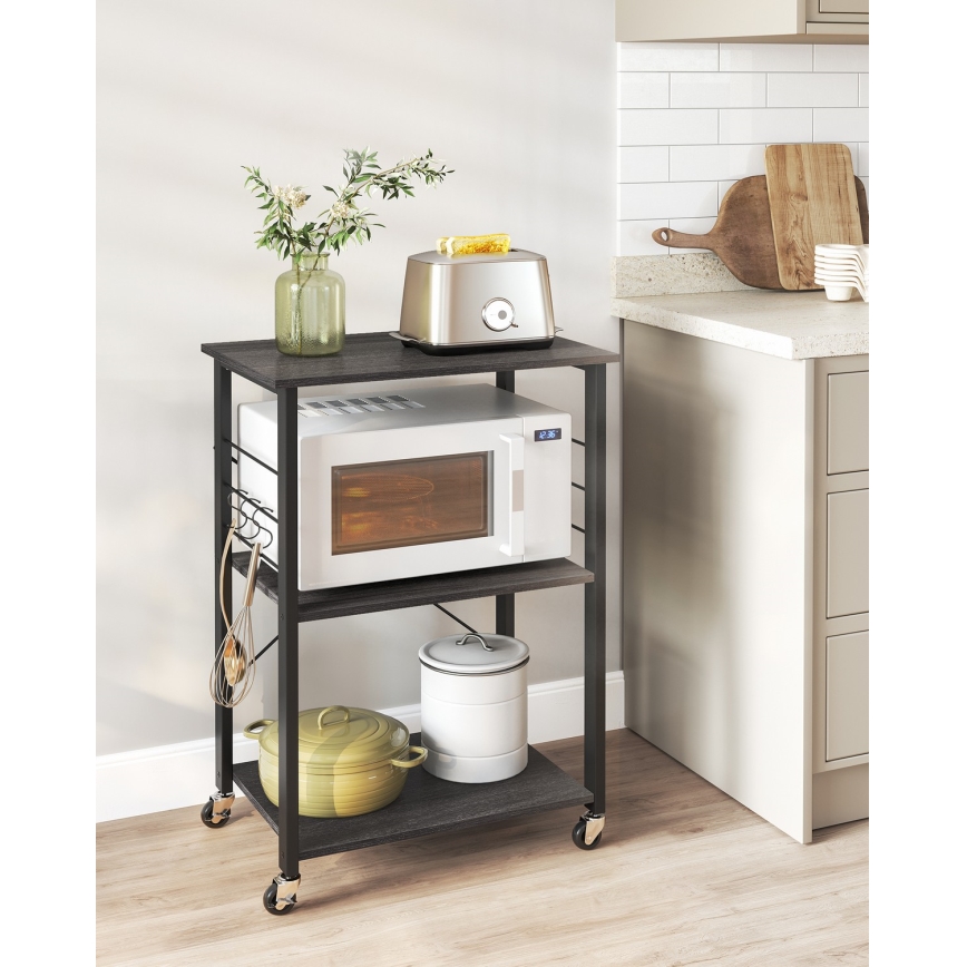 Сервірувальний столик MARGE, чорний