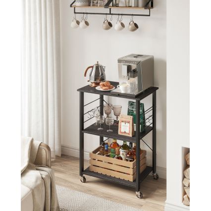 Сервірувальний столик MARGE, чорний