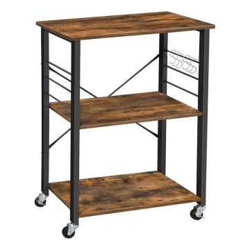 Сервірувальний столик MARGE коричневий