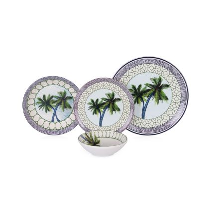 Сервіз 24 шт різнокольоровий/кераміка