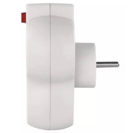 Сетевой разветвитель с выключателем 3x10A/230V