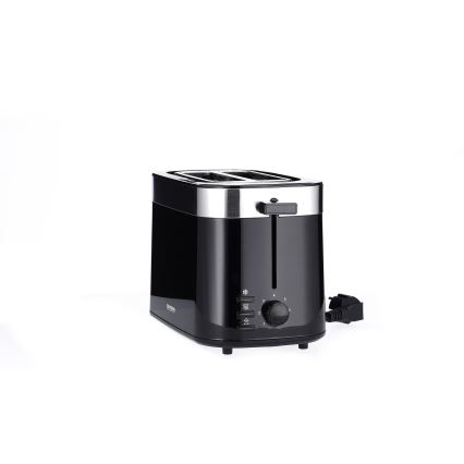 Severin AT 9264 - Тостер з двома щілинами 800W/230V нержавіюча сталь/чорний