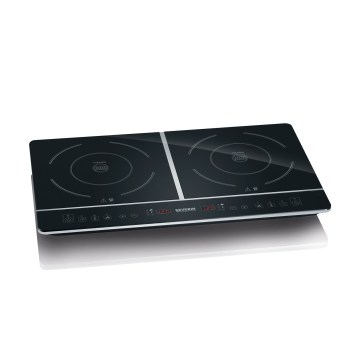Severin DK 1031 - Индукционная настольная двухконфорочная плита 3400 Вт/230 В, чёрная