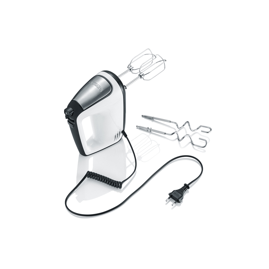 Severin HM 3830 - Ручний міксер 400 Вт/230 В білий/чорний