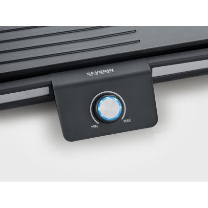 Severin PG 8564 - настільний електричний гриль 2300 Вт/230 В 50×30 см чорний