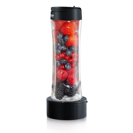 Severin SM 3737 - настільний блендер 1 л 500 Вт/230 В нержавіюча сталь/чорний