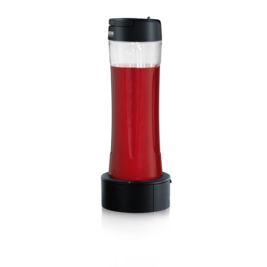 Severin SM 3737 - настільний блендер 1 л 500 Вт/230 В нержавіюча сталь/чорний