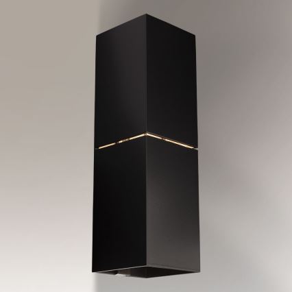 Shilo - Настінний світильник 1xG9/10W/230V чорний