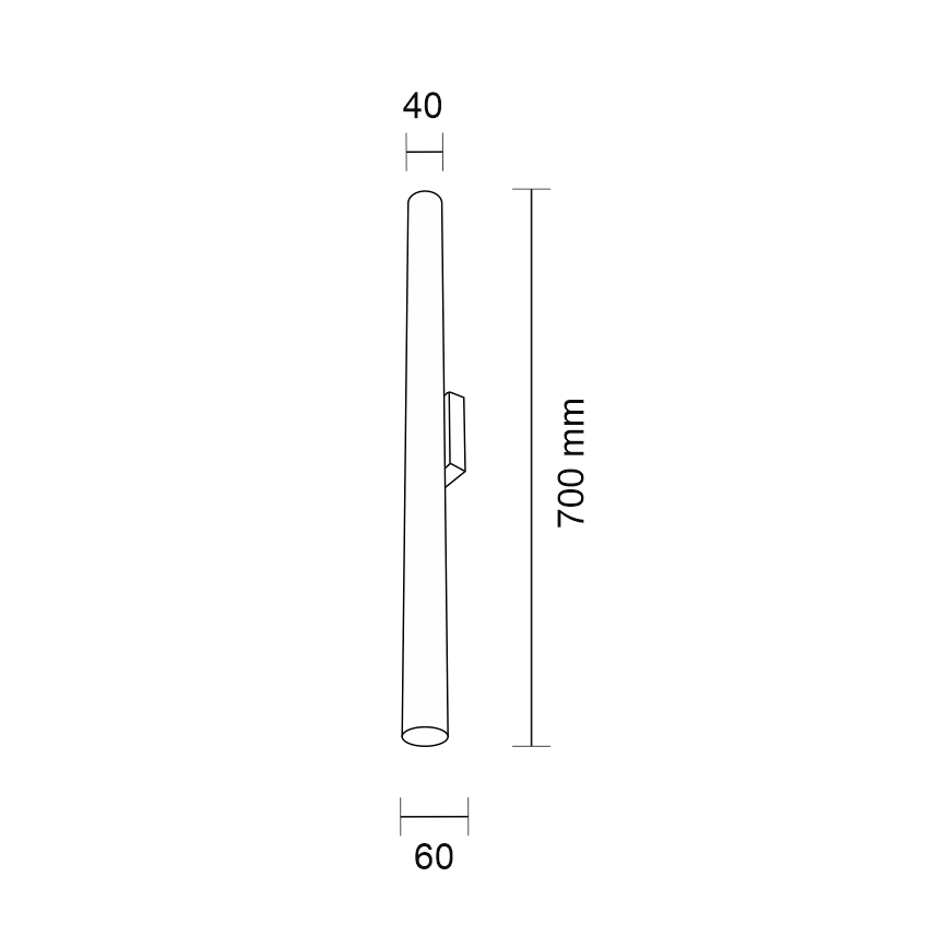 Shilo - Настенный светильник 2xGU10-MR11/15W/230V черный
