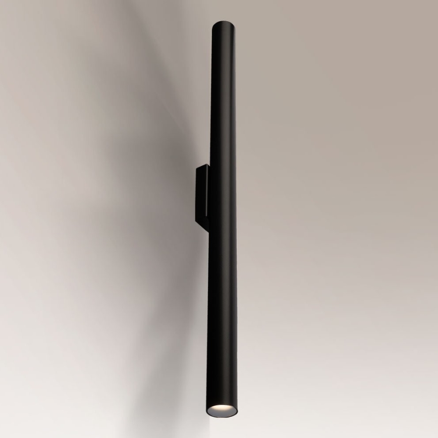 Shilo - Настінний світильник 2xGU10-MR11/15W/230V чорний