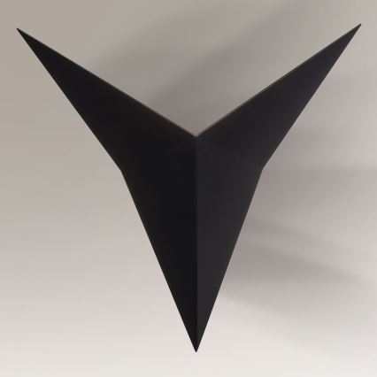 Shilo - Светодиодный настенный светильник LED/6W/230V 3000K CRI 90 черный