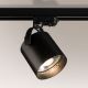 Shilo - Точечный светильник для трековой системы 1xGU10/15W/230V черный
