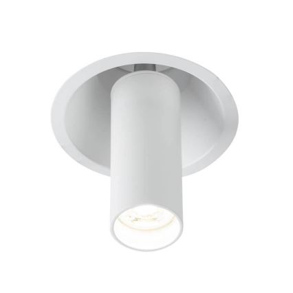Shilo - Встроенный точечный светильник 1xGU10/MR11/15W/230V диаметр 11 см белый