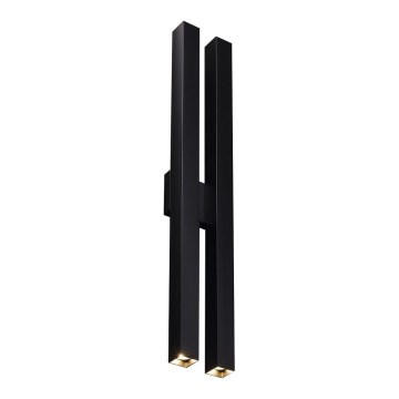 Shilo - Настенный светильник 4xGU10/15W/230V черный