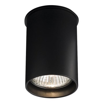 Shilo - Потолочный светильник 1xGU10/15W/230V 9 см черный