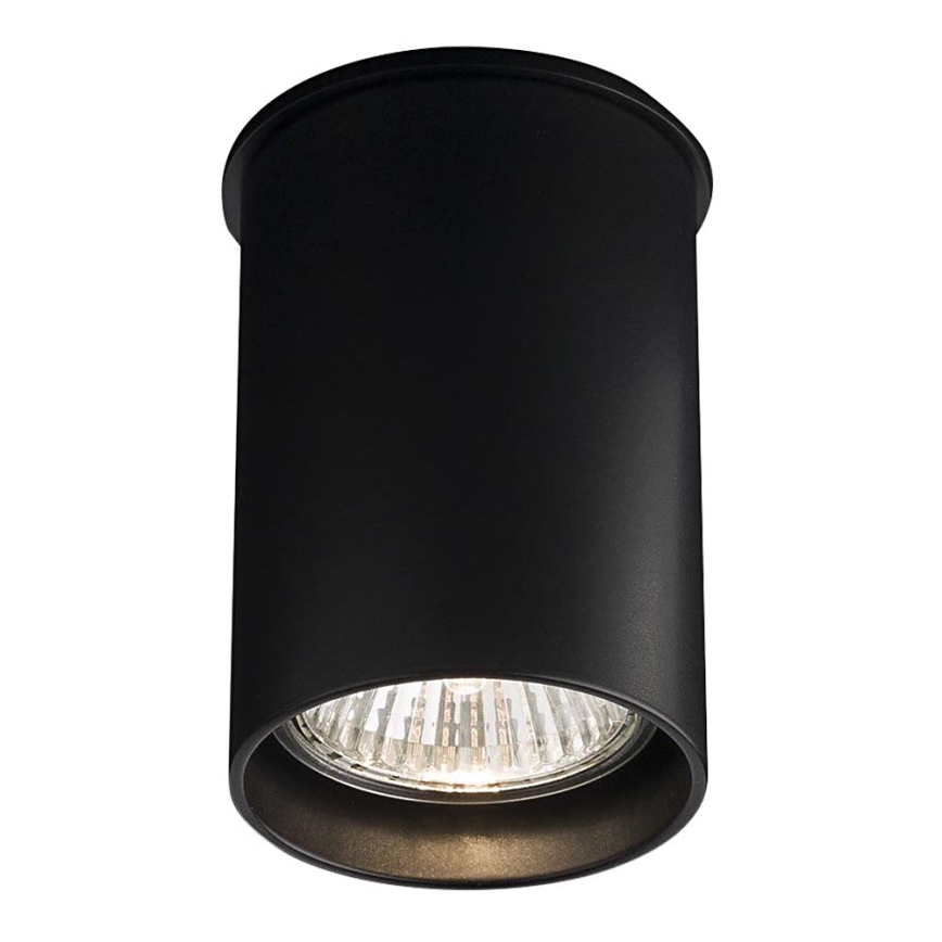 Shilo - Потолочный светильник 1xGU10/15W/230V 9 см черный