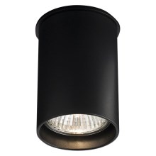 Shilo - Потолочный светильник 1xGU10/15W/230V 9 см черный