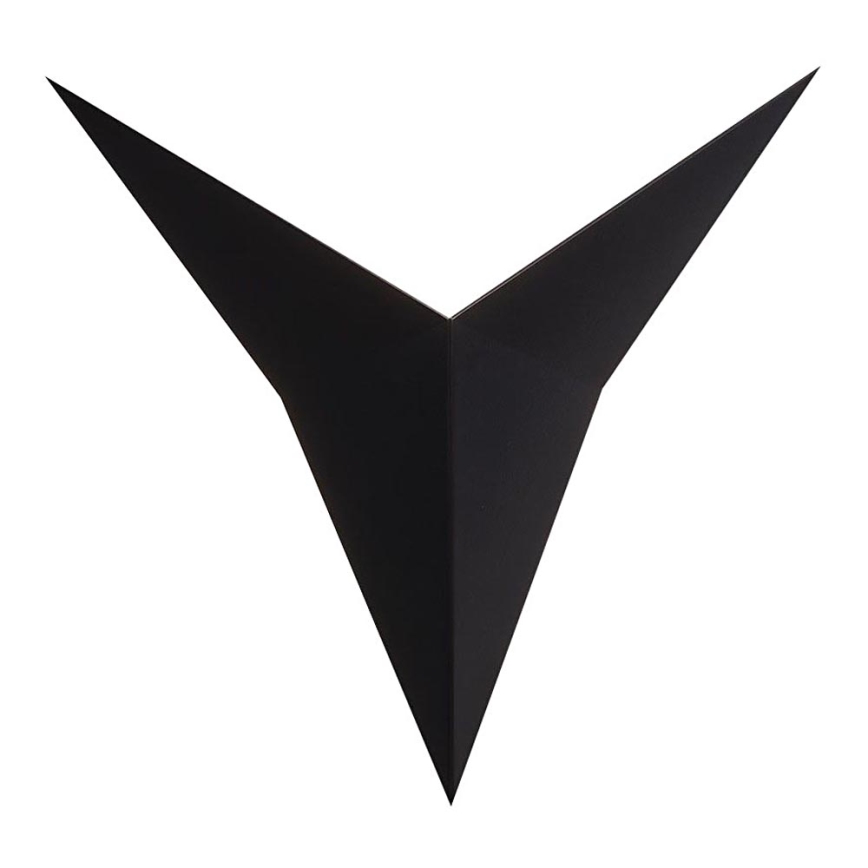 Shilo - Светодиодный настенный светильник LED/6W/230V 3000K CRI 90 черный