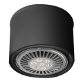 Shilo - Точковий світильник 1xGU10/15W/230V чорний