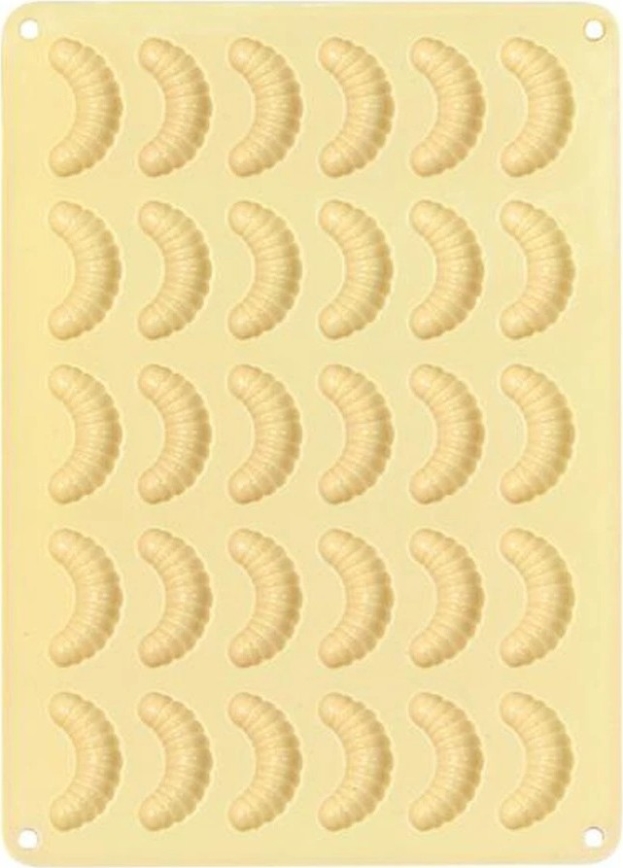 Силиконовая форма для выпечки TORO кремовая