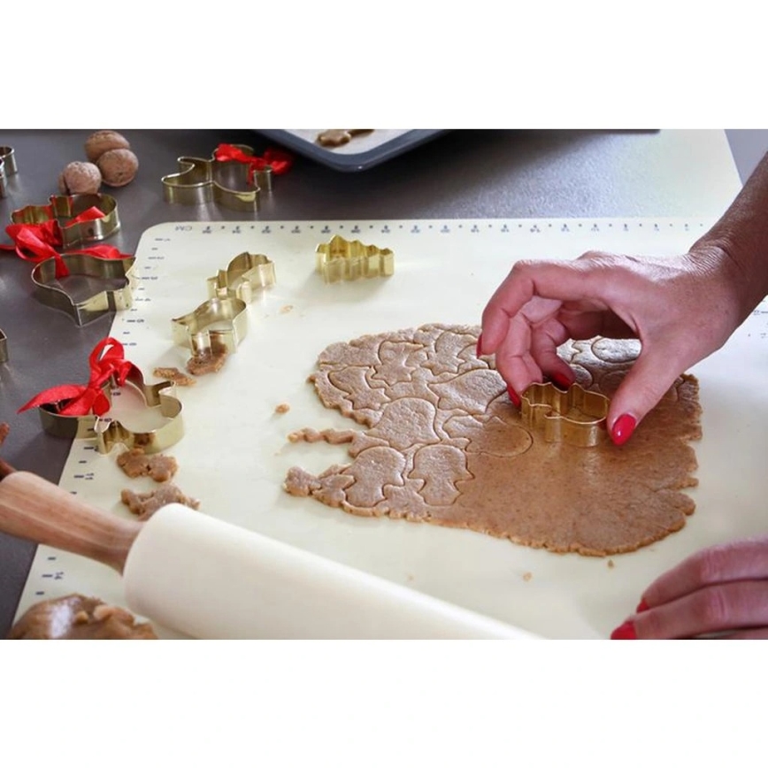 Силіконовий кухонний килимок TORO 52x42 cm кремовий