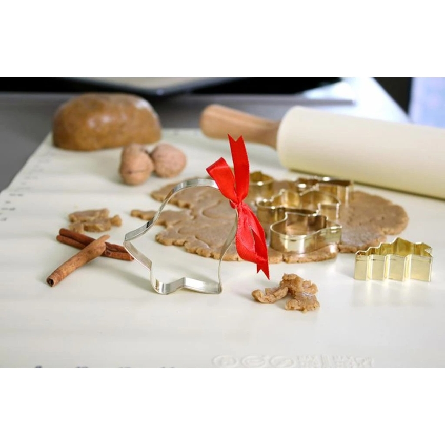 Силіконовий кухонний килимок TORO 52x42 cm кремовий