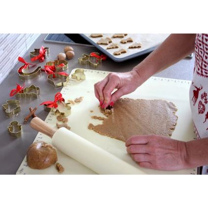 Силіконовий кухонний килимок TORO 52x42 cm кремовий