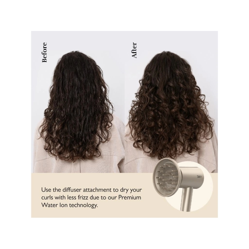 Silk’n - Фен для волос SILKYAIR PRO 1600W/230V золотой