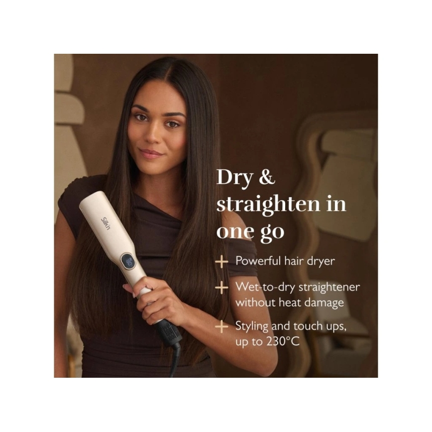 Silk’n - Фен для волосся 3-в-1 SILKYAIR TRINITY 230 В золотистий