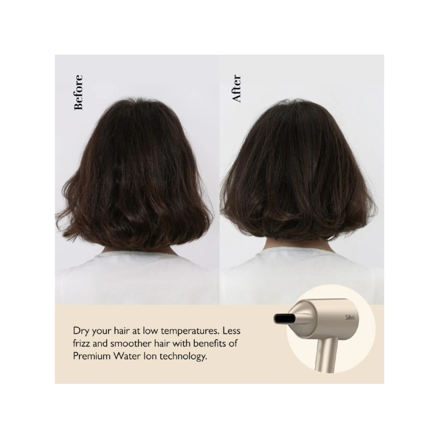 Silk’n - Фен для волосся SILKYAIR PRO 1600 Вт/230 В, золотистий