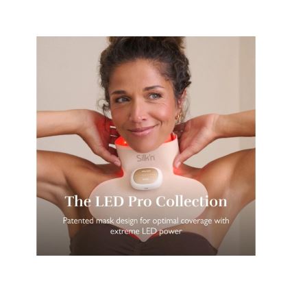 Silk’n - LED терапевтична маска для грудної клітки, LED/5V, бежевий