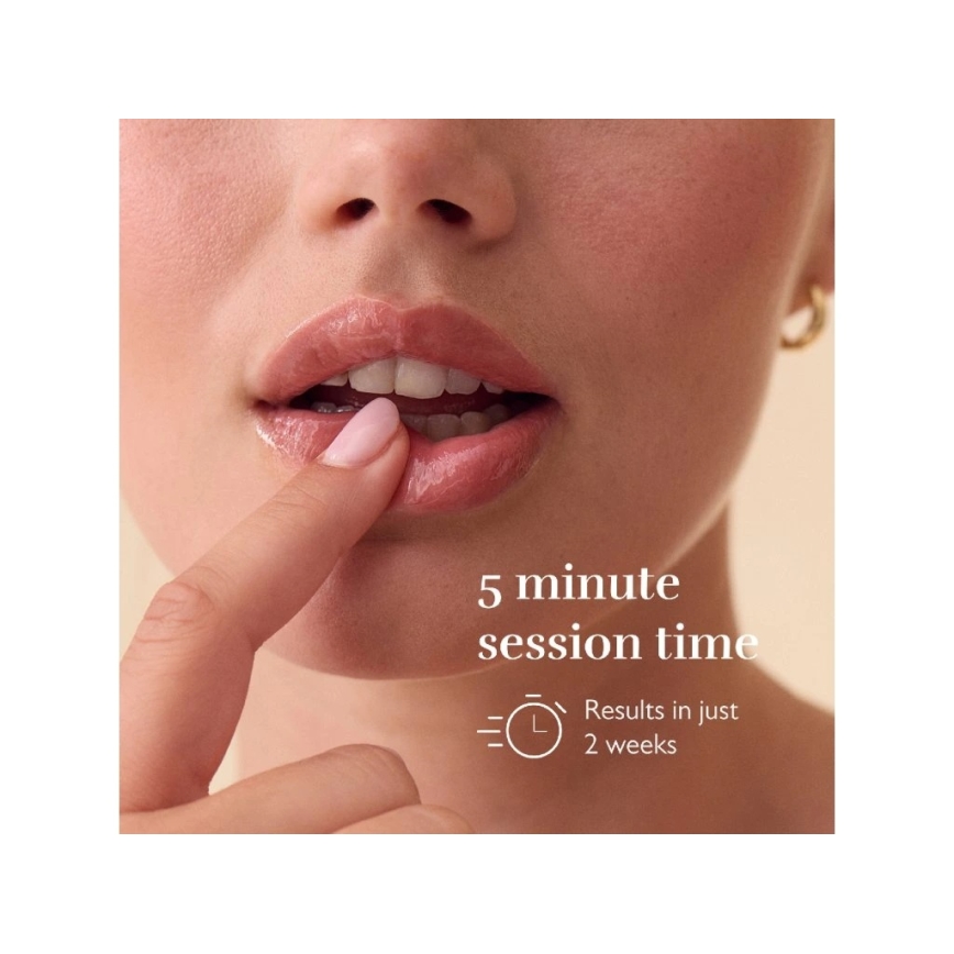 Silk’n - LED терапевтична маска для губ LED/5V 500 mAh бежевого кольору