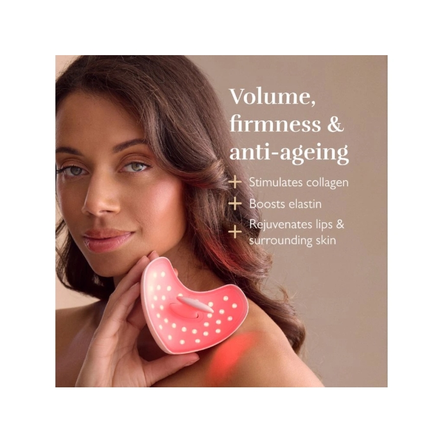 Silk’n - LED терапевтична маска для губ LED/5V 500 mAh бежевого кольору