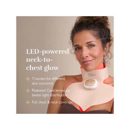 Silk’n - светодиодная терапевтическая маска для груди, LED/5V, бежевая