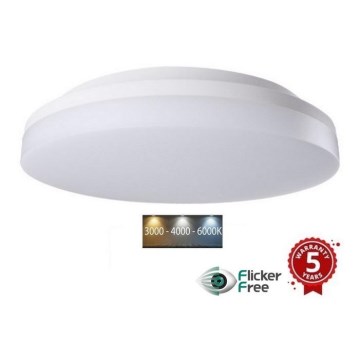 Sinclair - LED Пристельовий світильник LED/30W/230V 3000K/4000K/6000K IP54 33 см білий