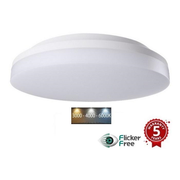 Sinclair - LED Пристельовий світильник LED/30W/230V 3000K/4000K/6000K IP54 33 см білий