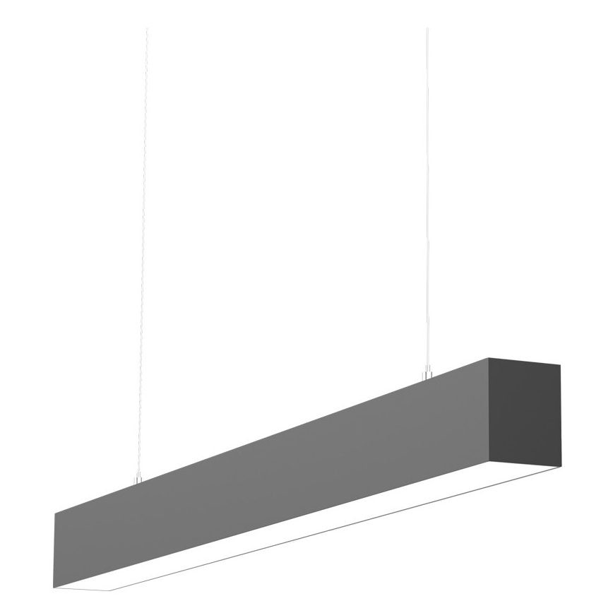 Sinclair - Стельовий LED світильник LSM LED/40W/230V 3000K/4000K/5000K 120 см чорний