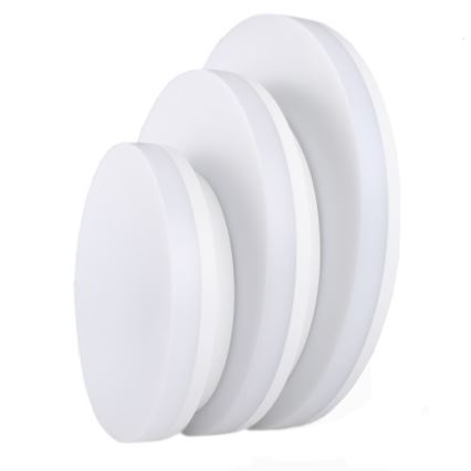 Sinclair - Светодиодный припотолочный светильник LED/30W/230V 3000K/4000K/6000K IP54 33 см белый