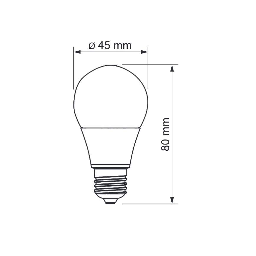 Sinclair - Светодиодная лампочка BG E14/5W/230V 3000K