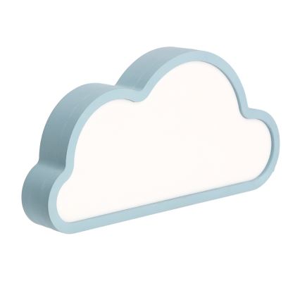 Синя настільна лампа для дітей CLOUD LED/11W/230V