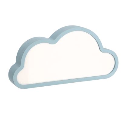 Синя настільна лампа для дітей CLOUD LED/11W/230V