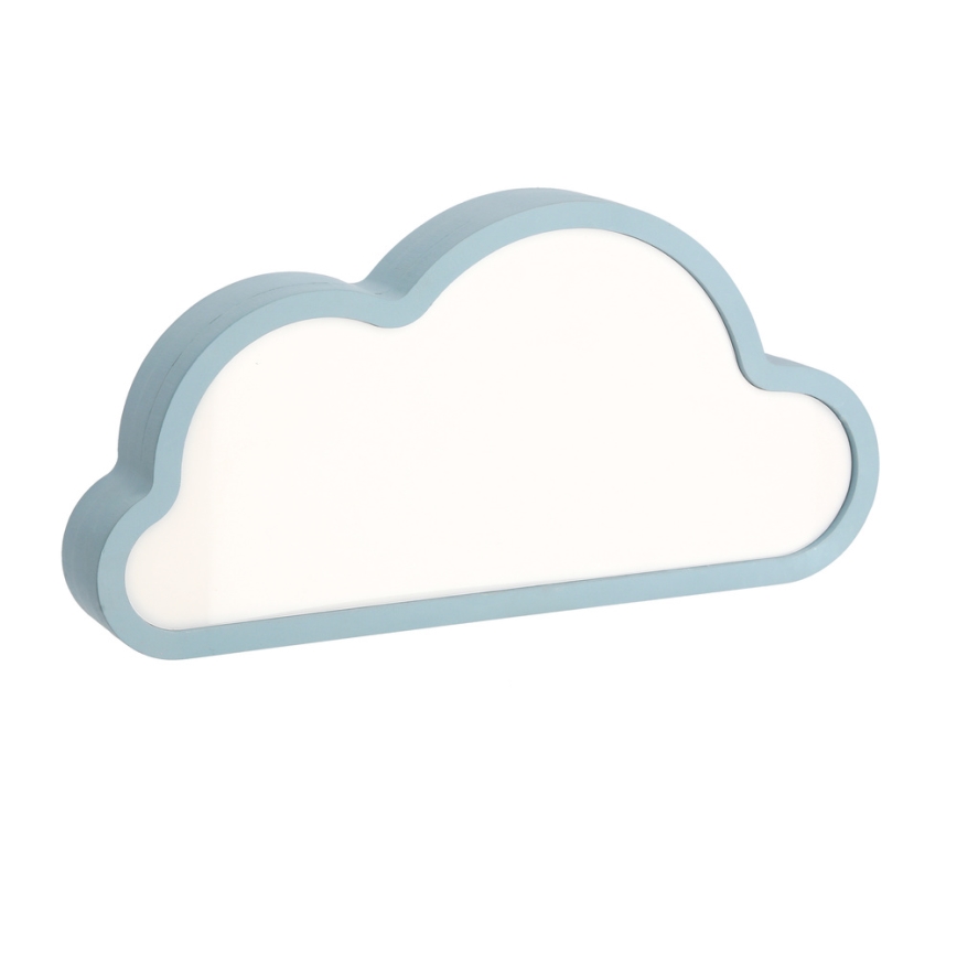 Синя настільна лампа для дітей CLOUD LED/11W/230V