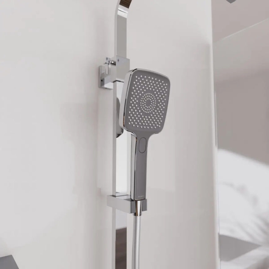 Schütte 60531 - Душовий комплект з термостатним змішувачем OCEAN глянцевий хром/антрацит