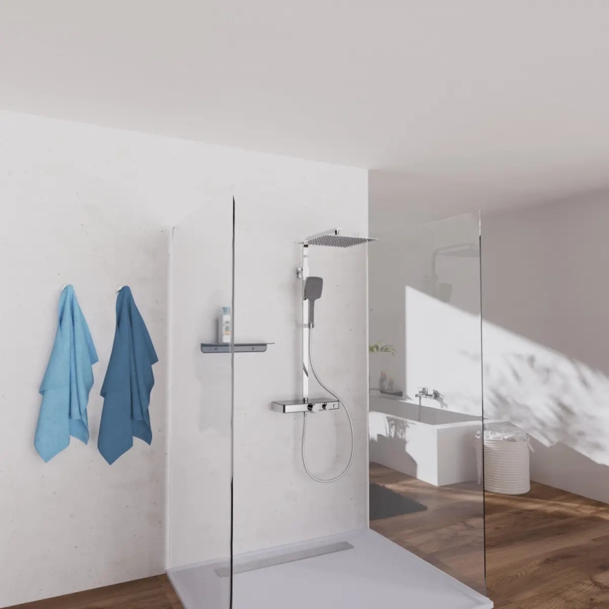 Schütte 60531 - Душовий комплект з термостатним змішувачем OCEAN глянцевий хром/антрацит