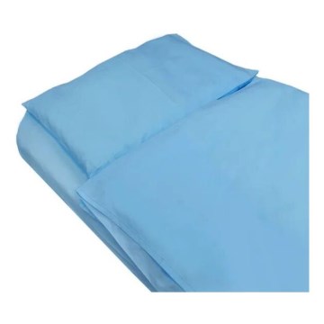 SkinPro Silver - Антибактеріальний чохол для ковдри 100x135 см синій